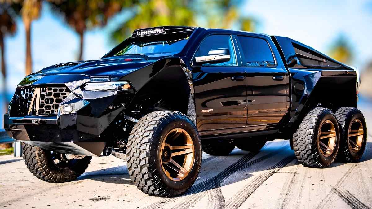 Apocalypse 6×6 Ram 1500 TRX Juggernaut: The Wildest Off-Road Machine Ever Created!