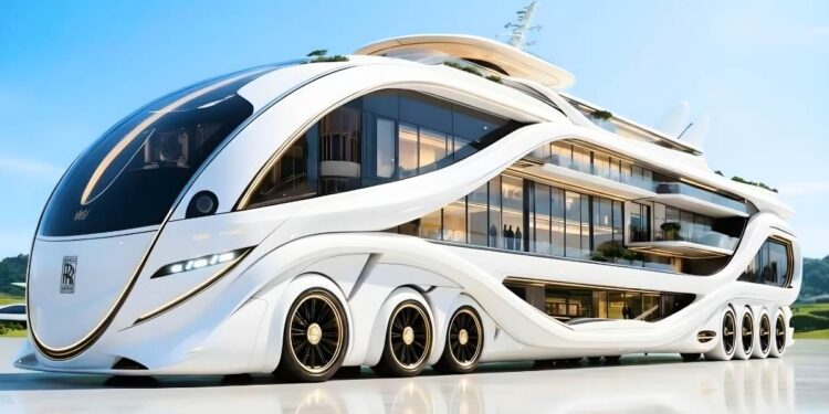 2026 Rolls-Royce Motorhome with Spa Cabin & AI-Driven Controls!